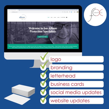 Ian Allison PS branding