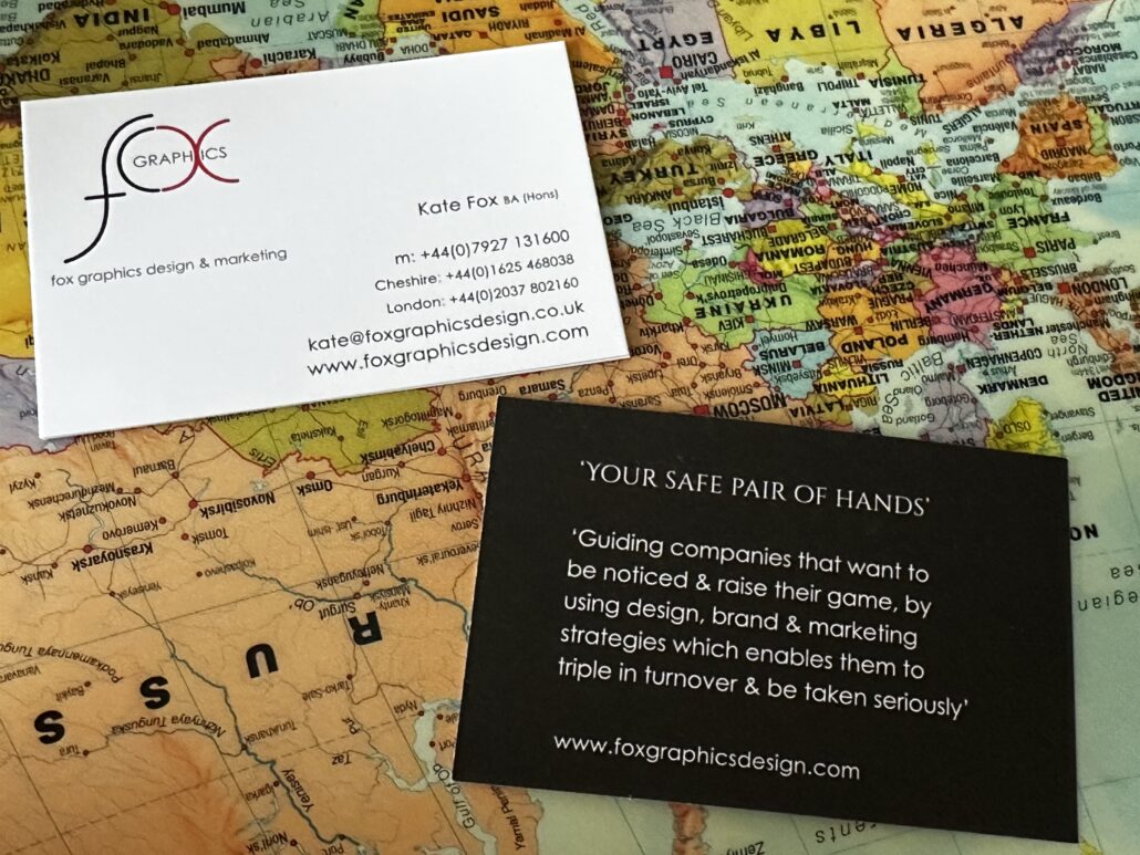 Fox Business cards - design and marketing